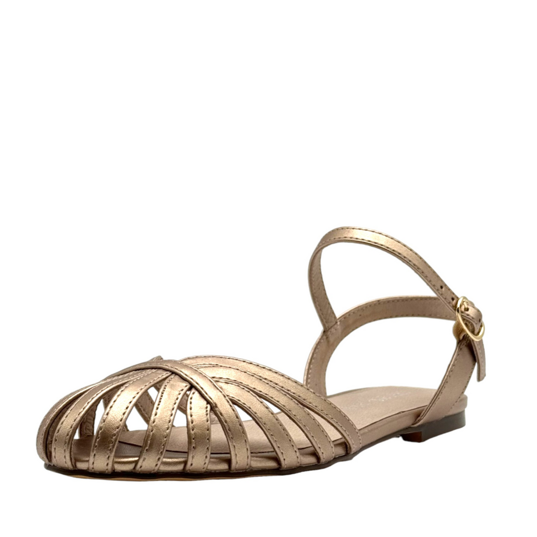 靴 25SS PETROSOLAUM | Cage sandal Cage Fisherman Faux Leather Sandals – Chelsea Crew