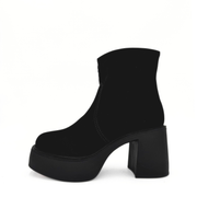 Vanson Nubuck Platform Boots