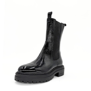 Sherry Patent Lugsole Booties