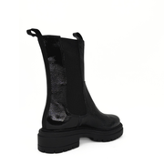 Sherry Patent Lugsole Booties